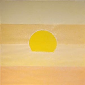 Andy Warhol - Sunset F.S. II 85 - 88 Yellow
