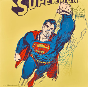 Andy Warhol - Superman Trial Proof TP 19/30 from Myths