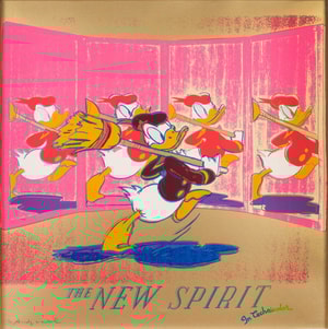 Andy Warhol - The New Spirit Donald Duck FS. II 357 from Ads