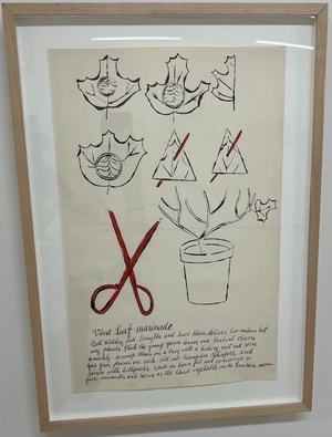 Andy Warhol - Vine Leaf Marinade F.S. IV 141A, from Wild Raspberries