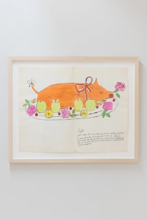 Andy Warhol - Piglet F.S. IV 134A, from Wild Raspberries