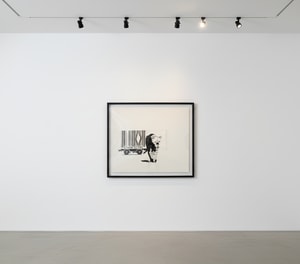 Banksy - Barcode Leopard