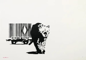 Banksy - Barcode (Unsigned)