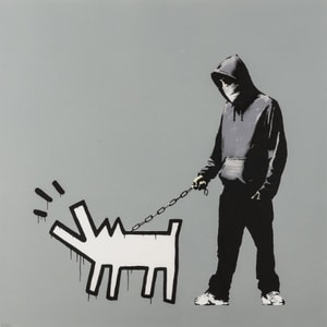 Banksy - Choose Your Weapon Cool Grey