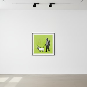 Banksy - Choose Your Weapon Green