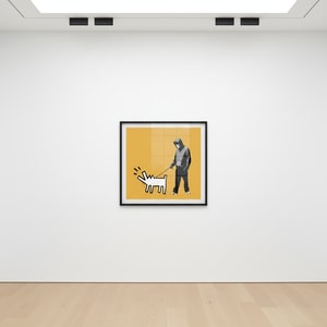 Banksy - Choose Your Weapon Light Orange