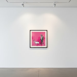 Banksy - Choose Your Weapon Magenta