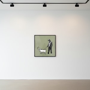 Banksy - Choose Your Weapon Olive