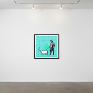 Banksy - Choose Your Weapon Turquoise