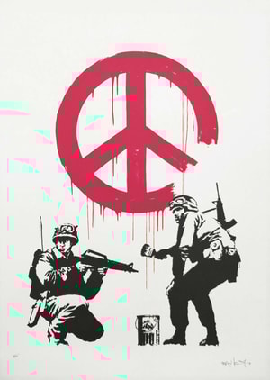 Banksy - CND Soldiers (Signed)