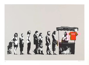 Banksy - Festival (Destroy Capitalism) (Signed)