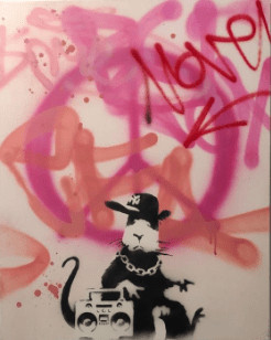 Banksy - Gangsta Rat