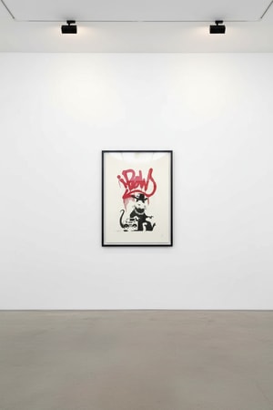 Banksy - Gangsta Rat (Signed)