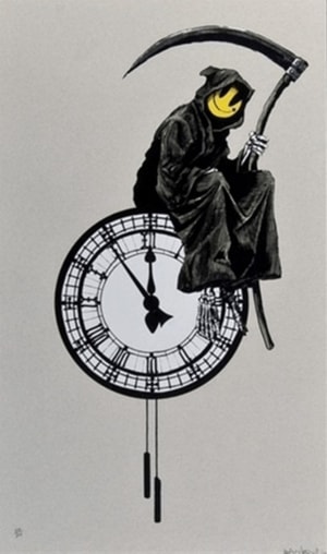 Banksy - Grin Reaper (Signed)