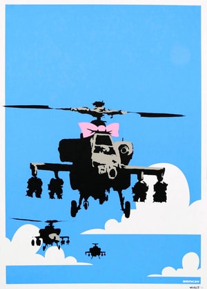 Banksy - Happy Choppers (Signed)