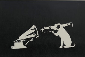 Banksy - HMV Dog (Signed)