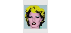 Banksy - Kate Moss Crude Oils