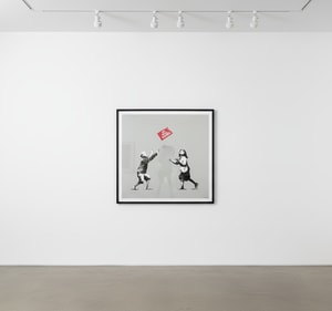 Banksy - No Ball Games Grey