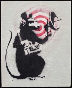 Banksy - Radar Rat