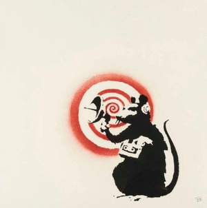 Banksy - Radar Rat (Unsigned)