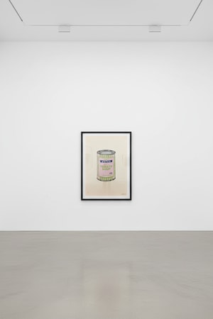 Banksy - Soup Can (Lilac, Lime, Blue) (Signed)