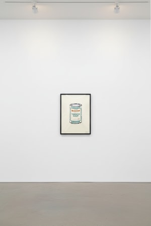 Banksy - Soup Can (White, Emerald, Tan) (Signed)