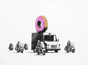 Banksy - Strawberry Donut (Signed)