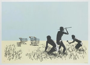 Banksy - Trolley Hunters (Bethlehem Edition) (Signed)