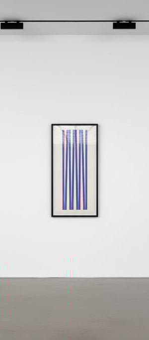 Bridget Riley - Elongated Triangles 1