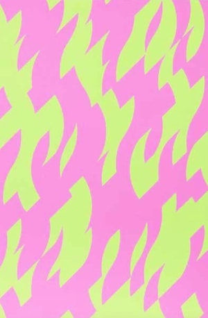 Bridget Riley - Magenta And Green