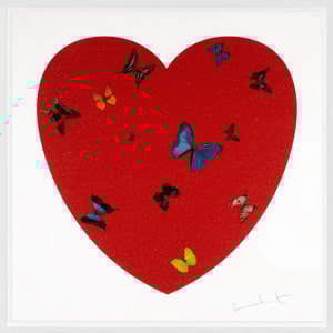Damien Hirst - All you need is love, love, love (Diamond Dust)