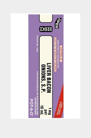 Damien Hirst - Bacon, Liver and Onions, from The Last Supper