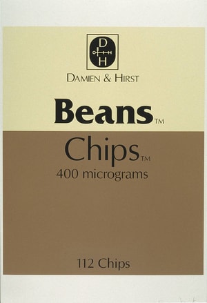 Damien Hirst - Beans and Chips, from The Last Supper