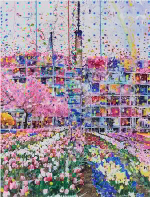 Damien Hirst - H17-4 Civilisation Exploding