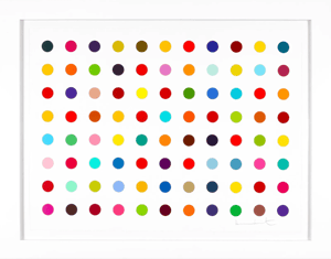 Damien Hirst - Horizontal Spots II