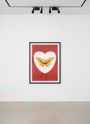 Damien Hirst - I Love You (White, Red, Cool Gold, Poppy Red)