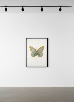 Damien Hirst - Souls I (Silver Gloss/ Leaf Green/ Oriental Gold)