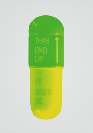 Damien Hirst - The Cure (Mint Blue/ Apple Green/ Lemon Yellow)