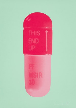Damien Hirst - The Cure (Mint Green/ Desire/ Orchid Pink)