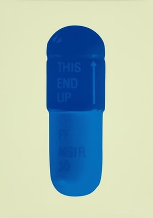 Damien Hirst - The Cure (Sherbert Green/Royal Blue/Ocean Blue)