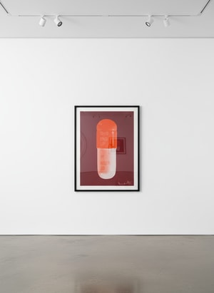 Damien Hirst - The Cure (Sienna Red/Tangerine/Light Tangerine)