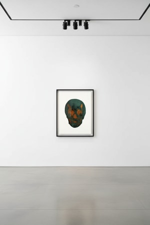 Damien Hirst - The Dead Racing Green/Island Copper Skull,