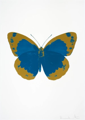Damien Hirst - The Souls II - Turquoise/Oriental Gold/Blind Impression