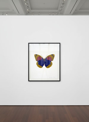 Damien Hirst - The Souls II - Westminster Blue/Oriental Gold/Loganberry Pink,