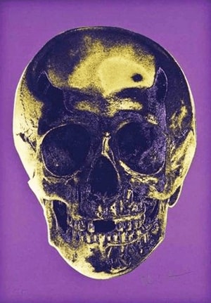 Damien Hirst - Till Death Do Us Part (royal purple/gold)