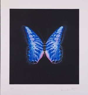 Damien Hirst - UP from The Souls on Jacob's Ladder Take Their Flight