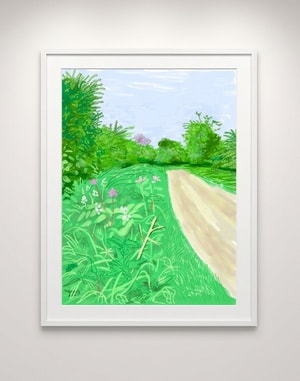 David Hockney - 26th April, The Arrival of Spring in Woldgate, East Yorkshire