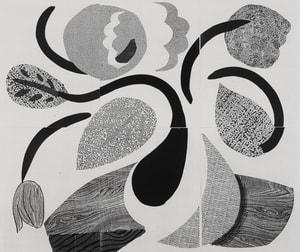 David Hockney - Dancing Flowers