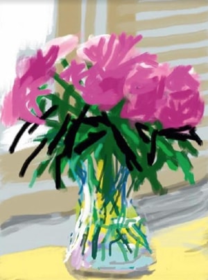 David Hockney - iPad Drawing No. 535, 28th June 2009