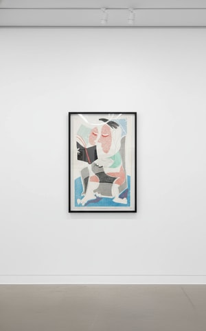 David Hockney - Man Reading Stendhal